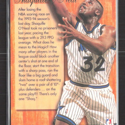 1993 Flair Hardwood Leader Shaquille O'Neal #19