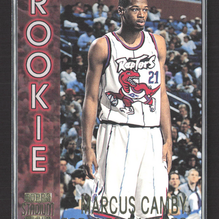 1995 Topps Stadium Club Marcus Camby #R17