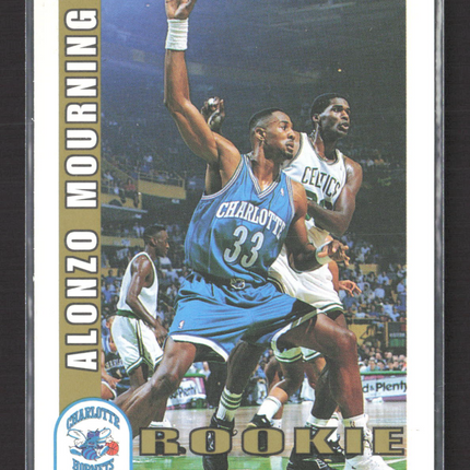1993 NBA Hoops Alonzo Mourning #361