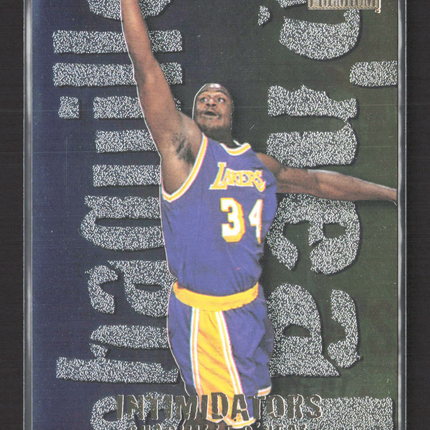 1997 SkyBox Premium Intimidators Shaquille O'Neal #15