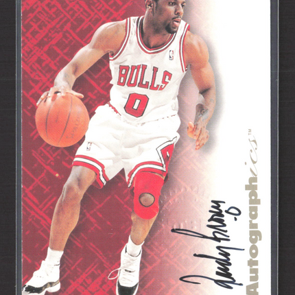 1996 SkyBox Autographics Randy Brown Auto