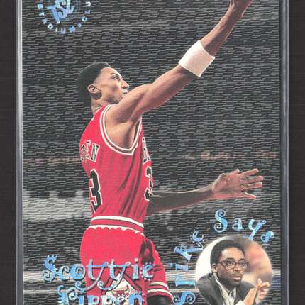 1996 Topps Stadium Club Spike Says Scottie Pippen #SS7