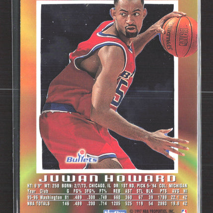 1997 SkyBox E-X2000 Juwan Howard #79