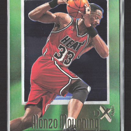 1997 SkyBox E-X2000 Alonzo Mourning #36