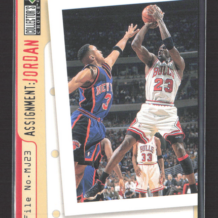 1996 Upper Deck Collector's Choice Michael Jordan John Starks #364