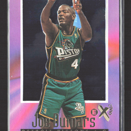 1997 SkyBox E-X2000 Joe Dumars #18