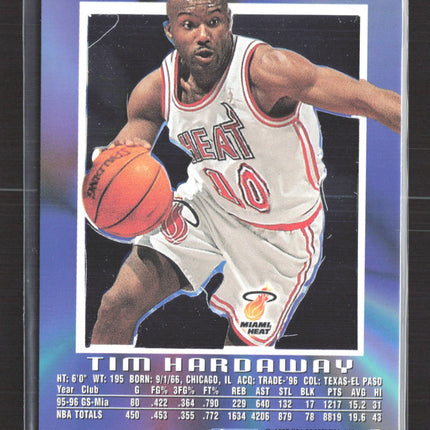 1997 SkyBox E-X2000 Tim Hardaway #34