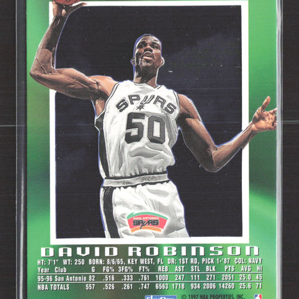 2006 SkyBox E-X2000 David Robinson #65