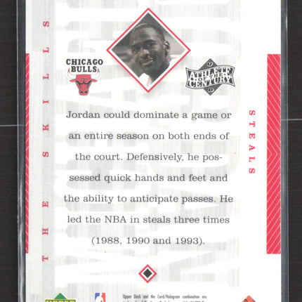 1999 Upper Deck Athlete of the Century Michael Jordan #10