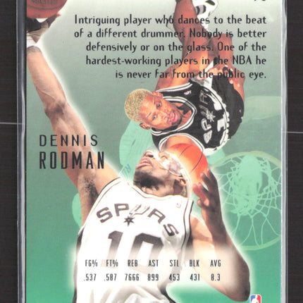 1995 SkyBox Emotion Dennis Rodman #90