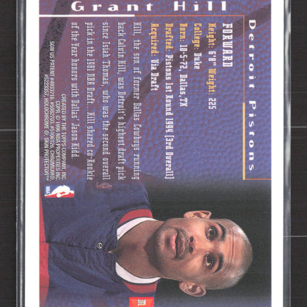 1996 Topps Finest Grant Hill #M2