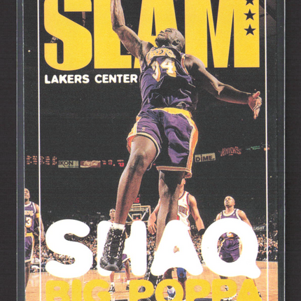 1997 SkyBox Hoops Slam Shaquille O'Neal #324