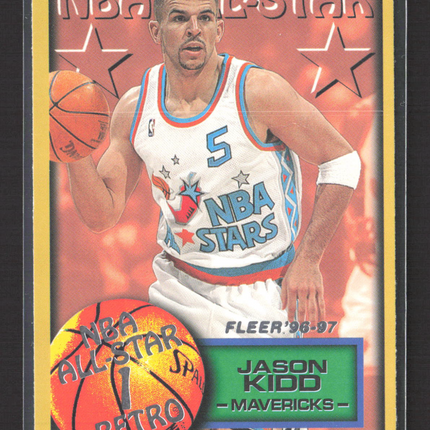 1997 Fleer NBA All-Star Retro Jason Kidd #298