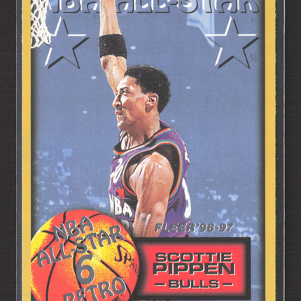 1997 Fleer NBA All-Star Retro Scottie Pippen #287