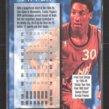 1997 Fleer NBA All-Star Retro Scottie Pippen #287
