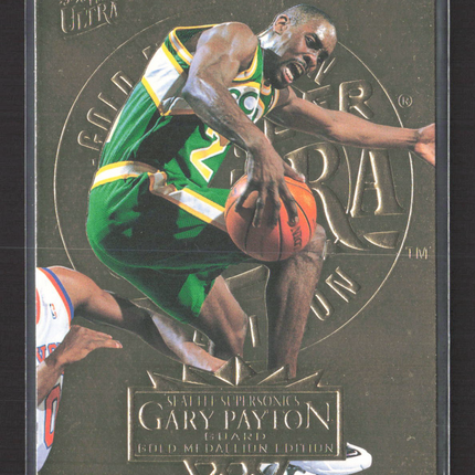 1995 Fleer Ultra Gold Medallion Gary Payton #174