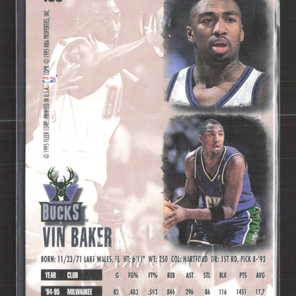 1995 Fleer Ultra Gold Medallion Edition Vin Baker #100
