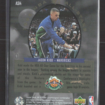 1996 Upper Deck SP NBA All-Stars Jason Kidd #AS14