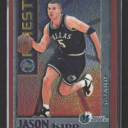 1996 Topps Finest Jason Kidd #M9