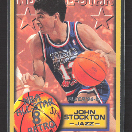 1997 Fleer NBA All-Star Retro John Stockton #285