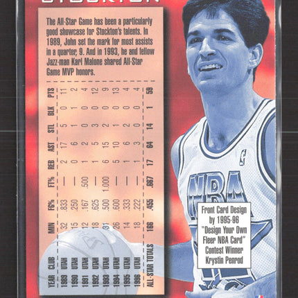 1997 Fleer NBA All-Star Retro John Stockton #285