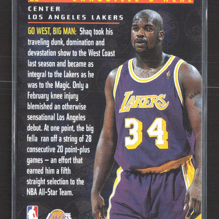 1997 Topps Members Only Shaquille O'Neal #20