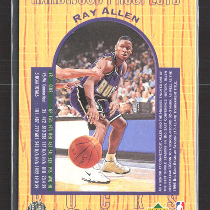 1997 Upper Deck UD3 Hardwood Prospects Ray Allen #5
