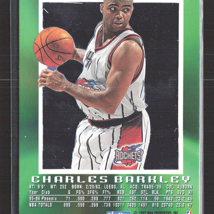 1997 SkyBox E-X2000 Charles Barkley #23