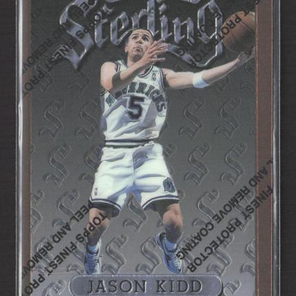 1996 Topps Finest Sterling Jason Kidd #39
