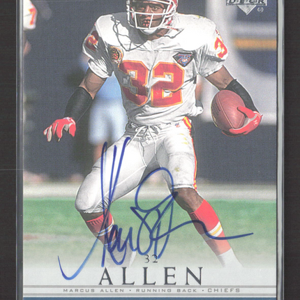 2000 Upper Deck NFL Legends Marcus Allen #MA Auto