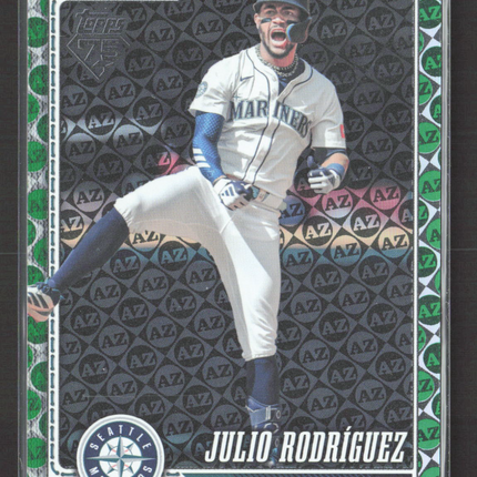 2026 Topps Series One Julio Rodríguez #146 Green AZ Pattern /99