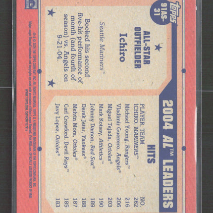 2026 Topps 75 Years of Baseball Ichiro #91AS-31 Pink