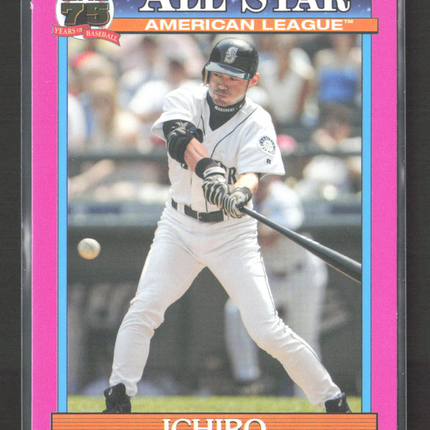 2026 Topps 75 Years of Baseball Ichiro #91AS-31 Pink