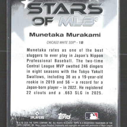 2026 Topps Stars of MLB Munetaka Murakami #SMLB-56 RC