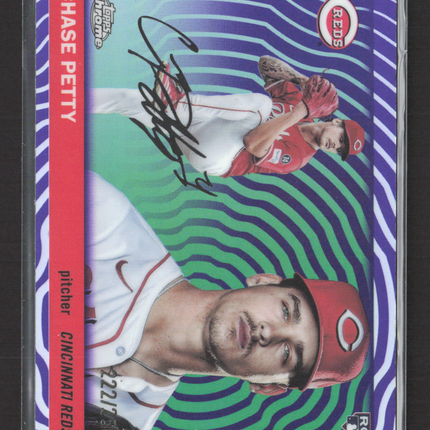 2025 Topps Chrome Chase Petty #271 RC 222/250
