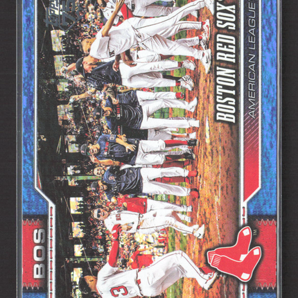 2026 Topps Series One Boston Red Sox #198 Blue /150