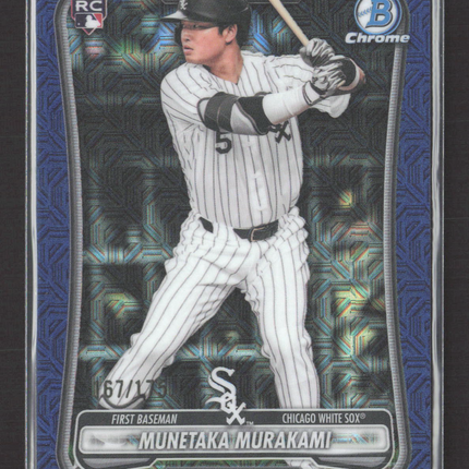 2026 Bowman Chrome Munetaka Murakami #9 Blue Mojo Refractor RC 167/175
