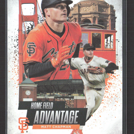 2025 Topps Home Field Advantage Matt Chapman #HA-11