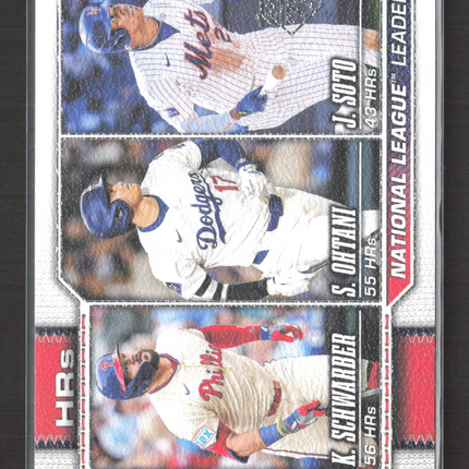 2026 Topps Series One Kyle Schwarber Shohei Ohtani Juan Soto #84 04/50