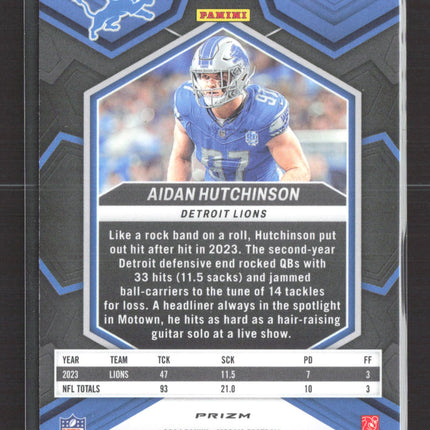 2024 Panini Prizm Mosaic Aidan Hutchinson #76 Genesis