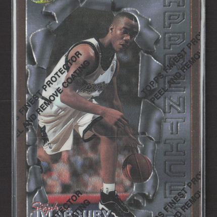 1996 Topps Finest Apprentice Stephon Marbury #62