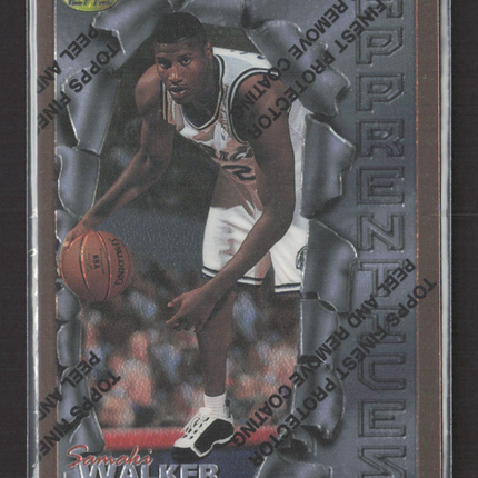1996 Topps Finest Apprentices Samaki Walker #42