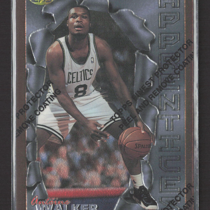 1996 Topps Finest Apprentice Antoine Walker #84