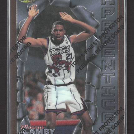 1996 Topps Finest Apprentice Marcus Camby #82