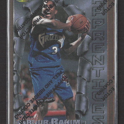 1996 Topps Finest Apprentices Shareef Abdur-Rahim #54