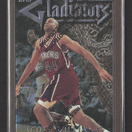 1996 Topps Finest Gladiators Scott Williams #G33