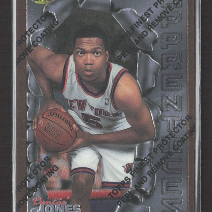 1995 Topps Finest Apprentices Dontae' Jones #92