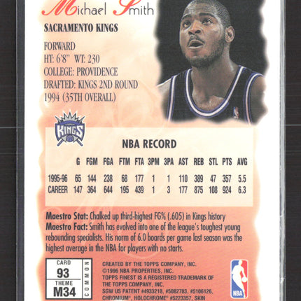 1995 Topps Finest Maestros Michael Smith #93