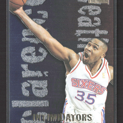 1997 SkyBox Premium Intimidators Clarence Weatherspoon #20 of 20