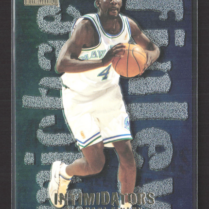 1997 SkyBox Premium Intimidators Michael Finley #7 of 20